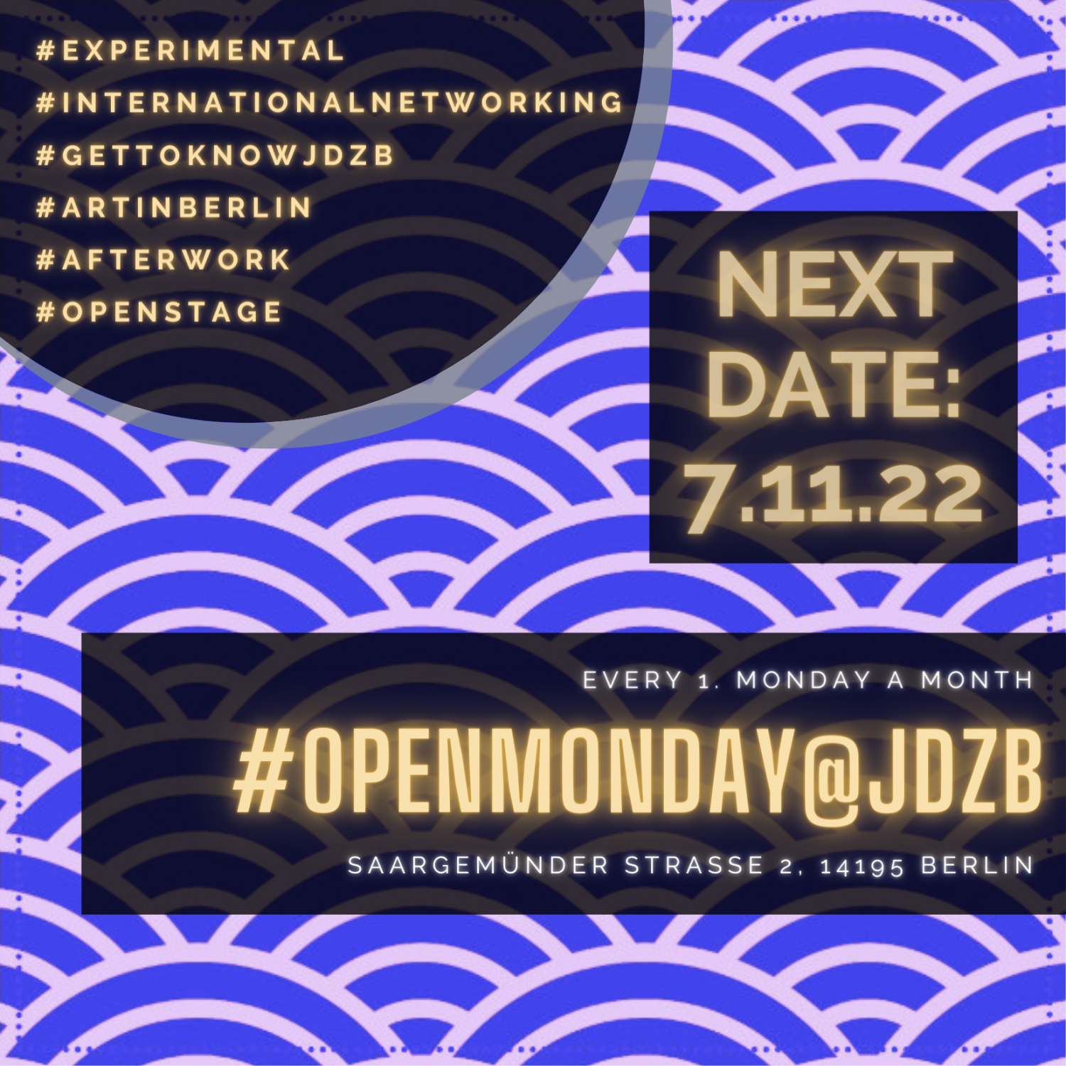 Open Monday Flyer