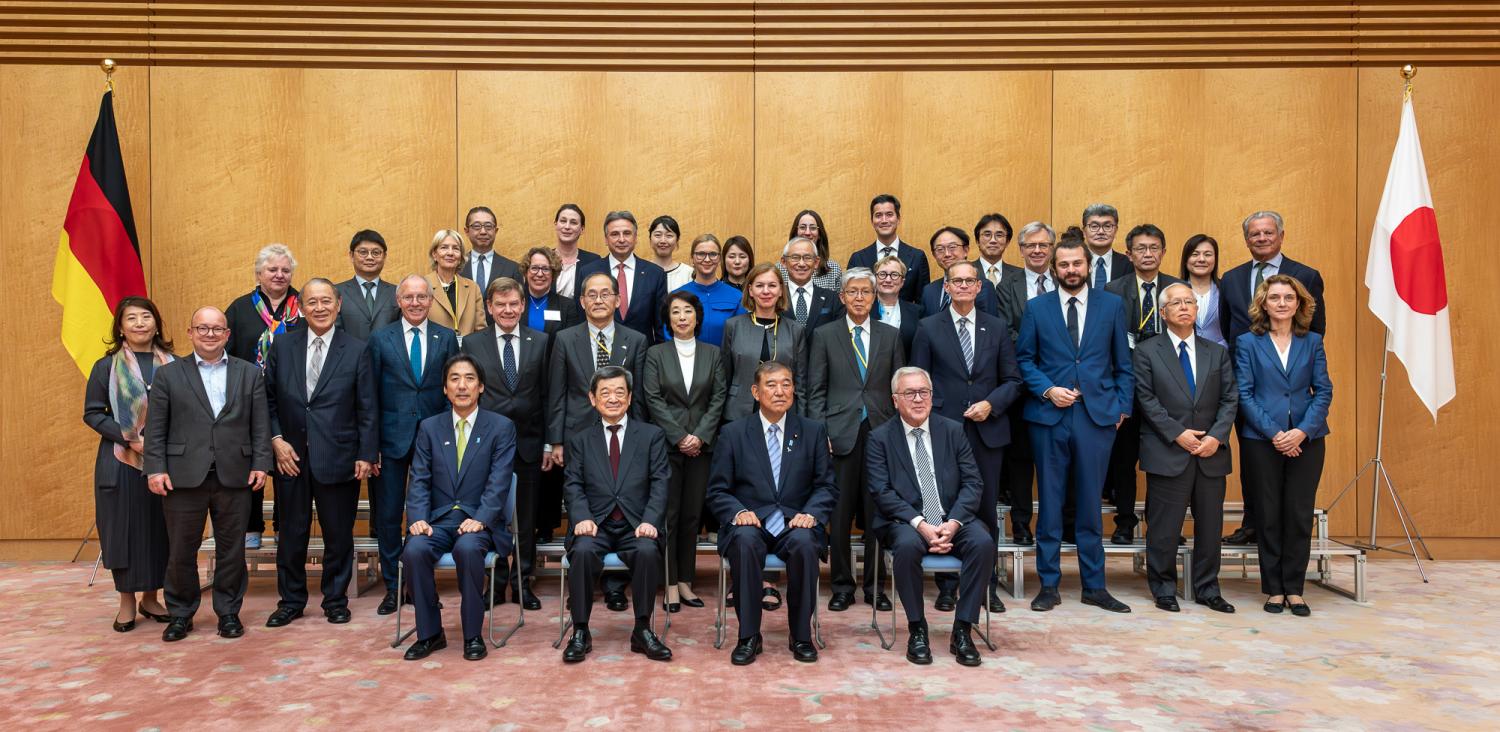 Gruppenfoto Premierminister