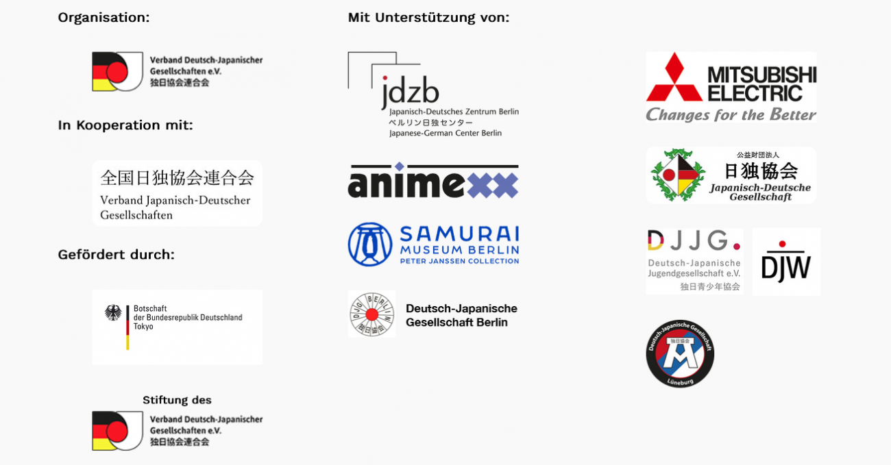 Logos der Organisatoren und Unterstützer